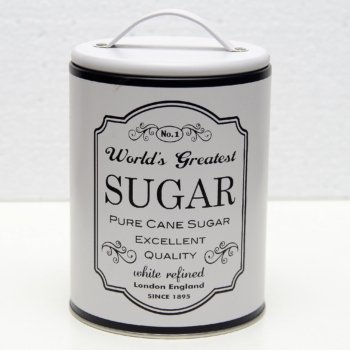 LATA METAL SUGAR