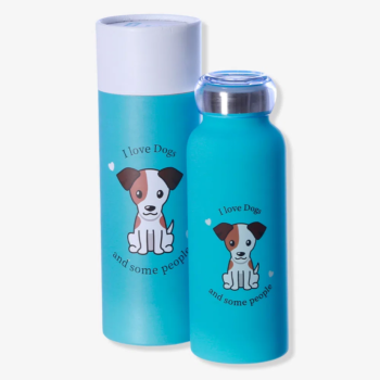 GARRAFA BUBBLE 500ML I LOVE DOGS