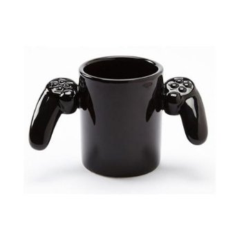 CANECA PRETA CONTROLE GAMER