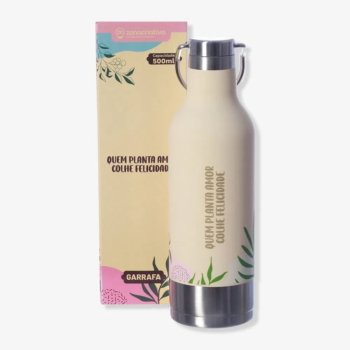 GARRAFA FIELD 500ML QUEM PLANTA AMOR