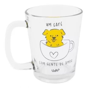 CANECA DE VIDRO BASIC CACHORRINHO