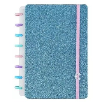 CADERNO LETS GLITTER OCEAN GRANDE