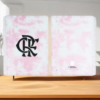 CAPA E CONTRACAPA FLAMENGO ROSA