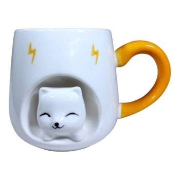 CANECA C/ GATINHO 3D COLOR