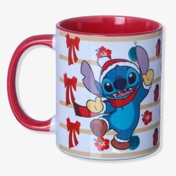 CANECA POP 350ML VERMELHA STITCH NATAL