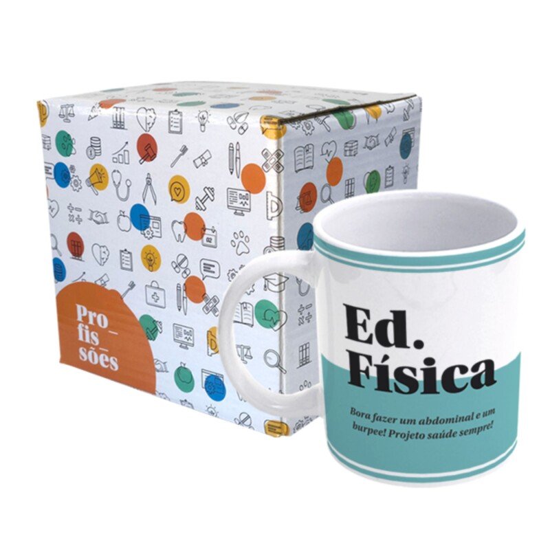 CANECA 300ML - PROFISSÕES EDUCAÇÃO FÍSICA - Image 3