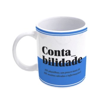 CANECA 300ML – PROFISSÕES CONTABILIDADE