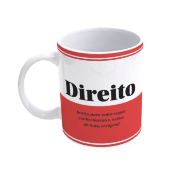 CANECA 300ML – PROFISSÕES DIREITO