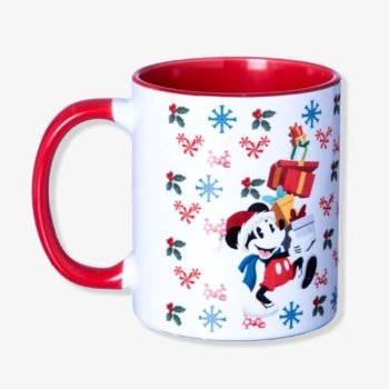 CANECA 350ML VERMELHA MICKEY NATAL