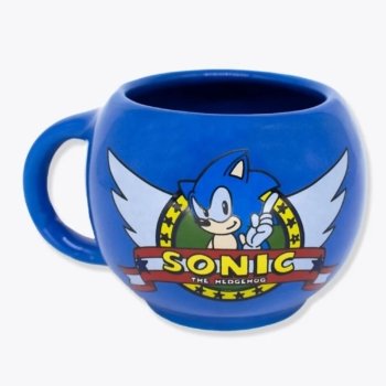 CANECA GG   SONIC THE HEDGEHOG AZUL