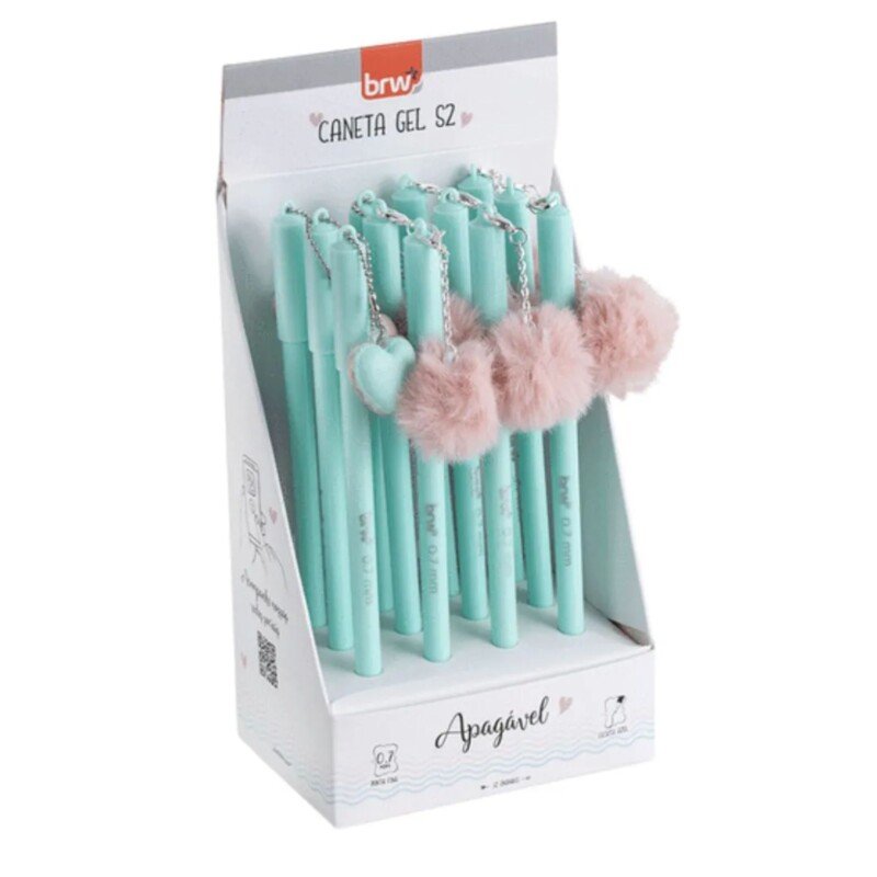 CANETA GEL APAGÁVEL DONUTS/ POM POM - Imagem 5