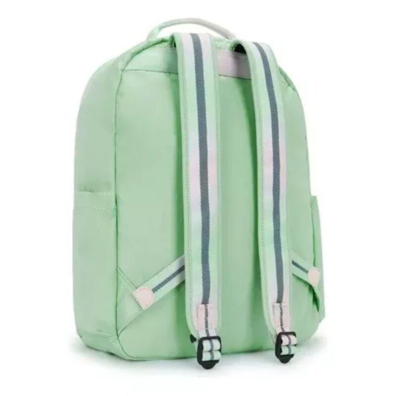 MOCHILA SEOUL VERDE PASTEL METAL - Image 6