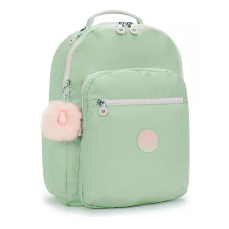 MOCHILA SEOUL VERDE PASTEL METAL - Image 3