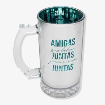 CANECA DE CHOP 450ML ELETROSTÁTICA AMIGAS