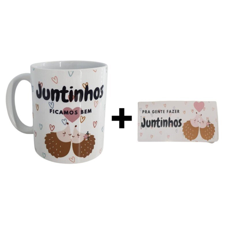 CANECA + VALES JUNTINHOS PORCO ESPINHO