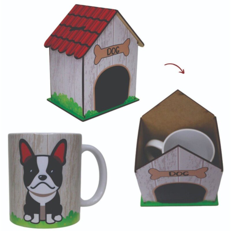 CANECA BULLDOG+CASINHA