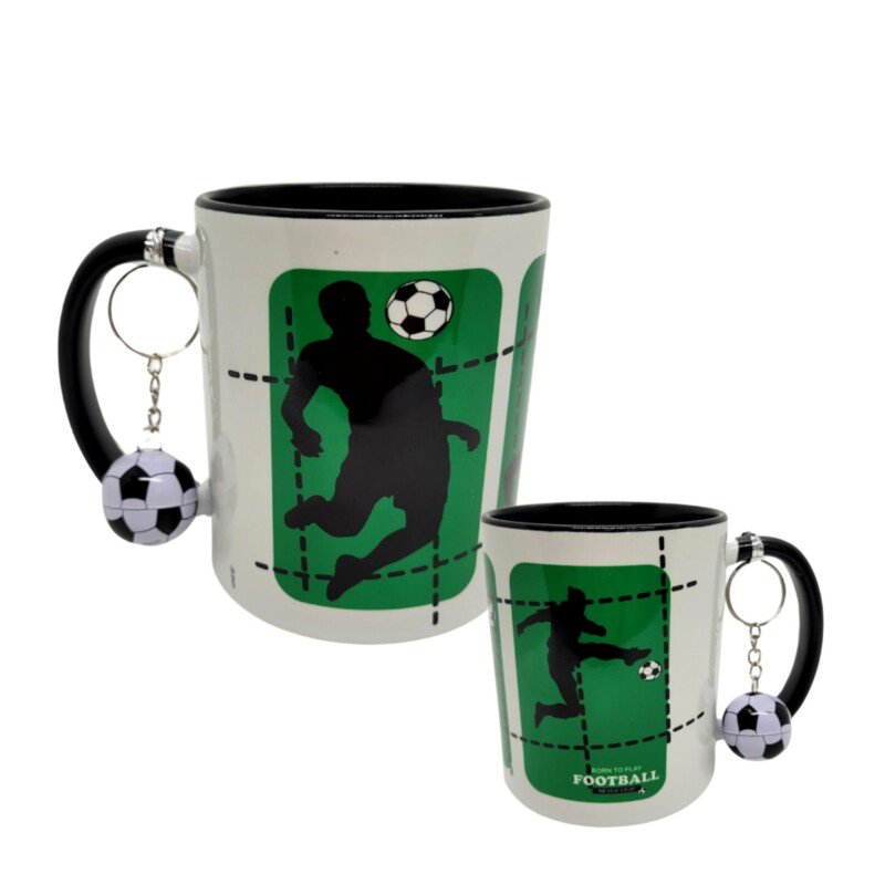 CANECA FUTEBOL + CHAVEIRO BOLA