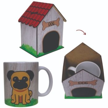 CANECA PUG+CASINHA