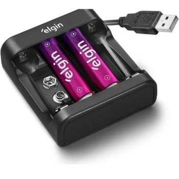 CARREGADOR DE PILHAS USB COMCABO