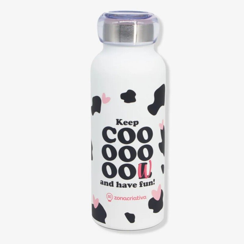 GARRAFA BUBBLE 500 ML VAQUINHA MOO - Imagem 2
