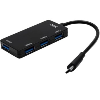 HB103 – HUB USB-C 3.0 PRETO