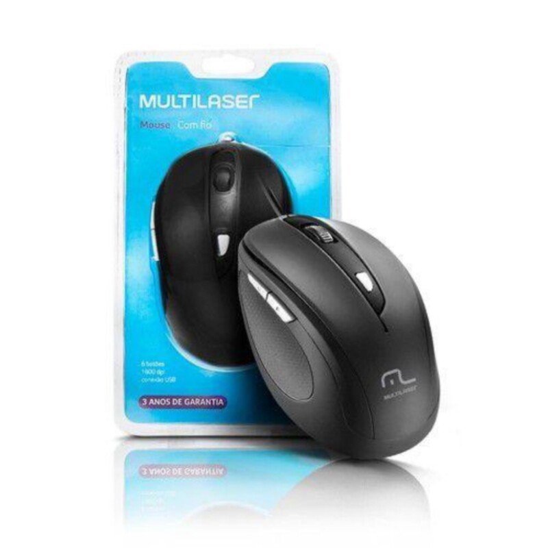 MOUSE COM FIO MF500 6 BOTÕES - Imagem 2