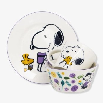 BREAKFAST SET SNOOPY