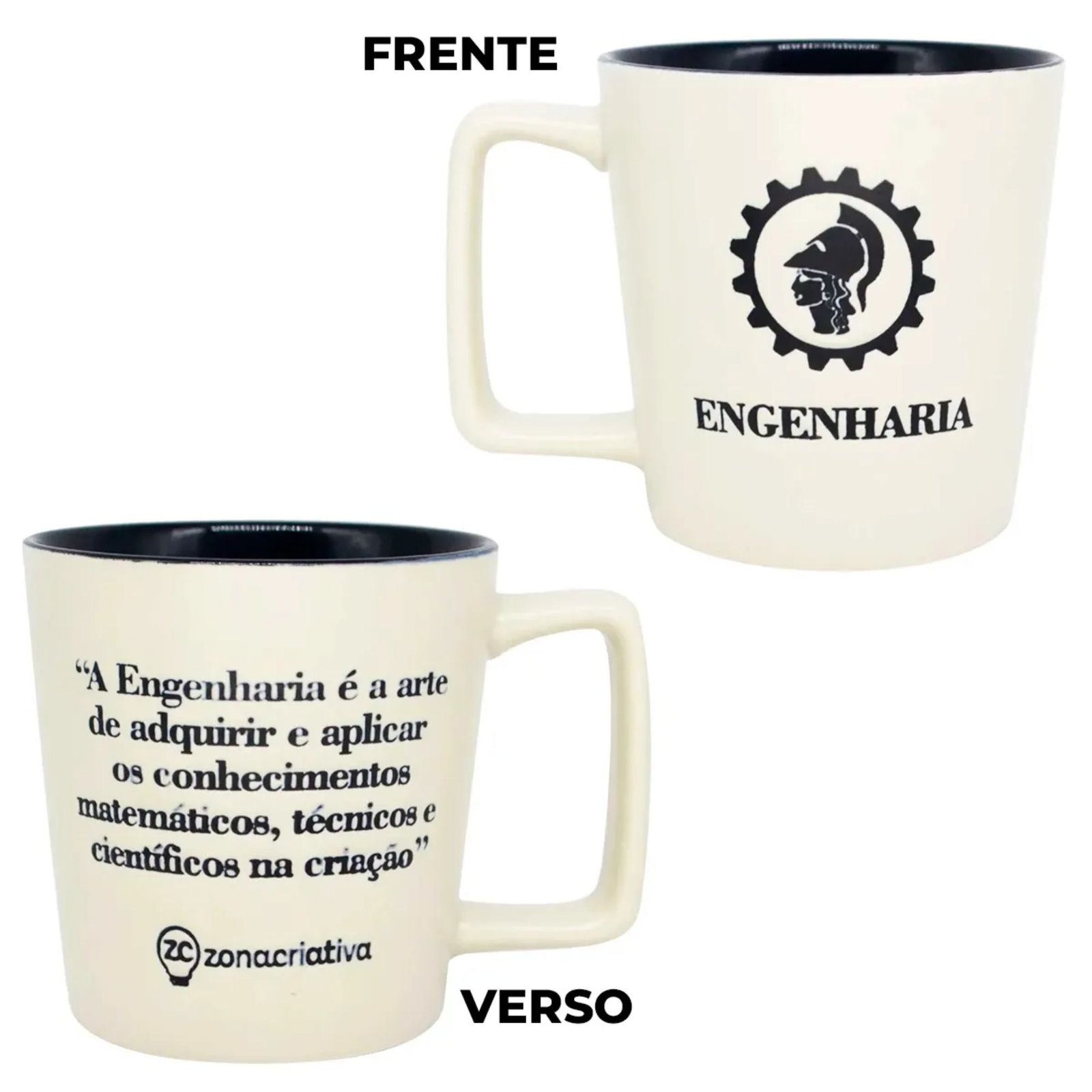 CANECA BUCK 400ML PROFISSÕES ENGENHARIA - Imagem 3