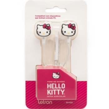 FONE DE OUVIDO HELLO KITTY