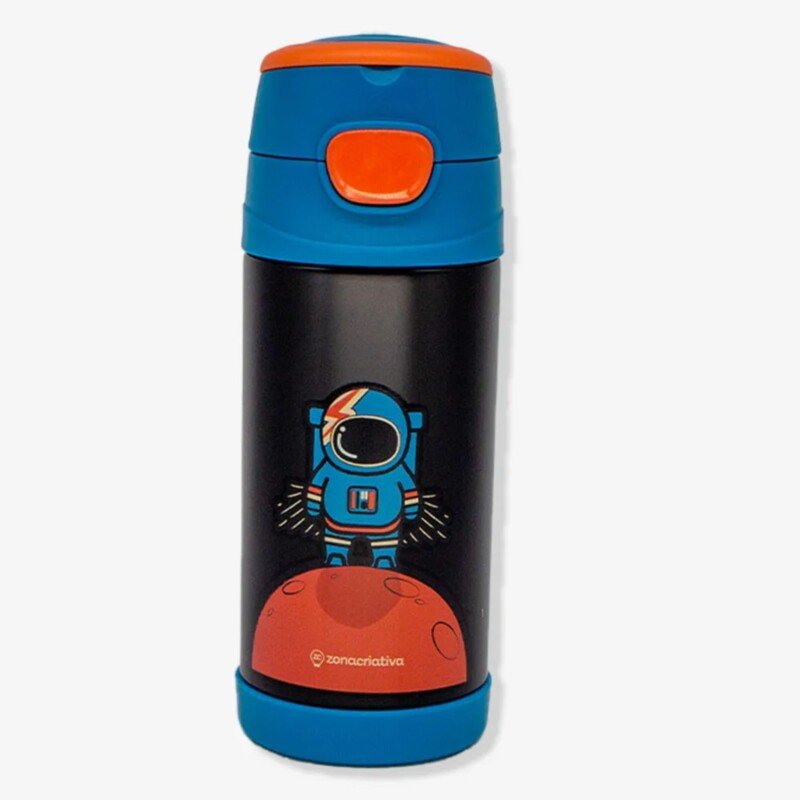 GARRAFA TOP HANDLE 350ML ASTRONAUTA