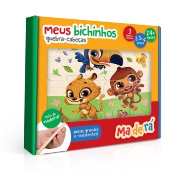 QUEBRA CABEÇA MEUS BICHINHOS