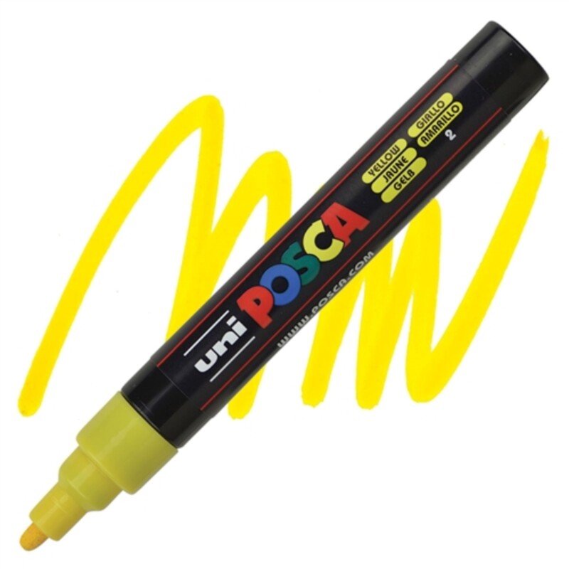 CANETA POSCA PC-5M AMARELO