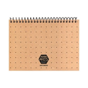 CADERNO 40F SKETCHBOOK KRAFT ARTS