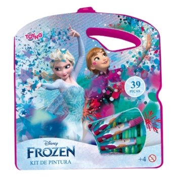 KIT COLORIR COM 39 PEÇAS FROZEN DISNEY