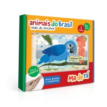 ANIMAIS DO BRASIL – JOGO DE ENCAIXE