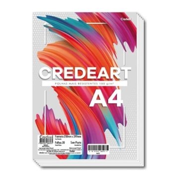 BLOCO A4 20 FLS CREDEART