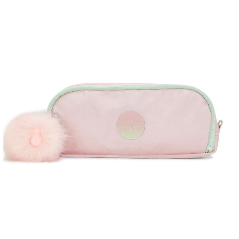 ESTOJO DUPLO GITROY ROSA METAL COM VERDE