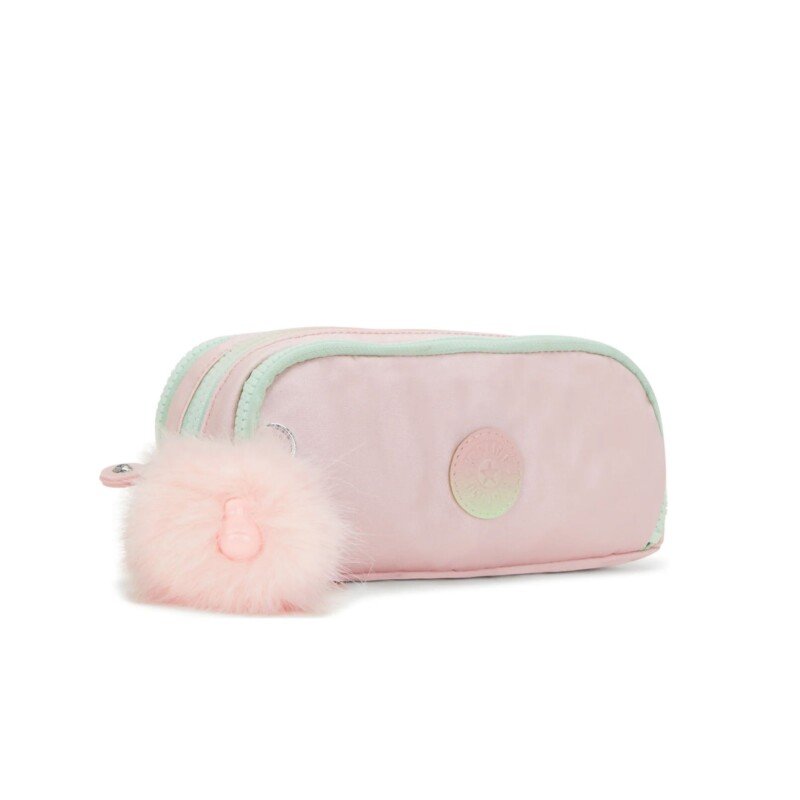 ESTOJO DUPLO GITROY ROSA METAL COM VERDE - Imagem 3