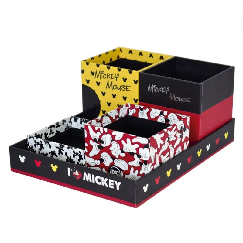 KIT ESCRITÓRIO 5 PEÇAS MICKEY