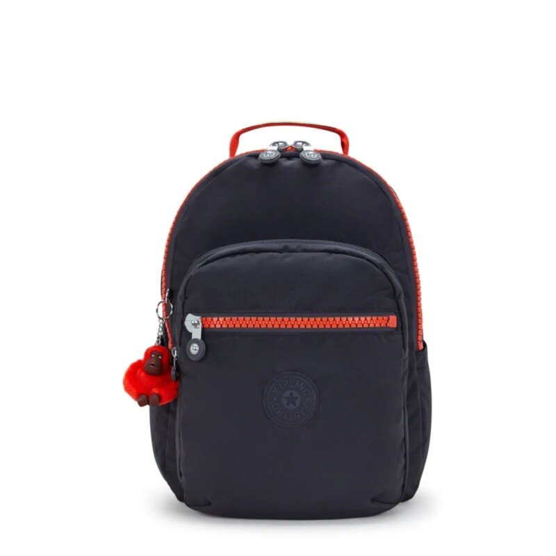 MOCHILA BOLD SEOUL LAP GRAFITE DETALHE VERMELHO