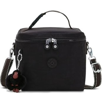 LANCHEIRA GRAHAM PRETA DETALHE COSTURA BRANCA