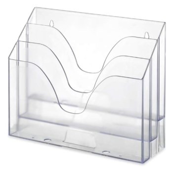 ORGANIZADOR TRIPLO OFFICE CRISTAL