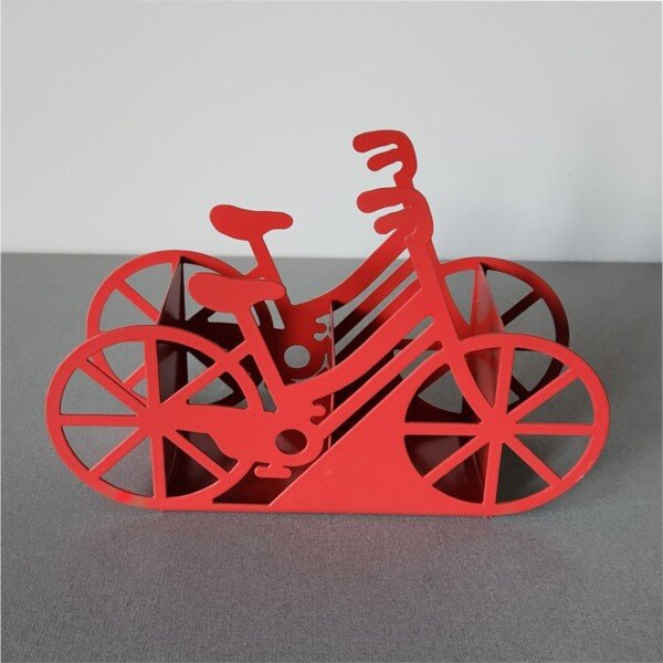 PORTA CANETA DUPLO BIKE VERMELHA