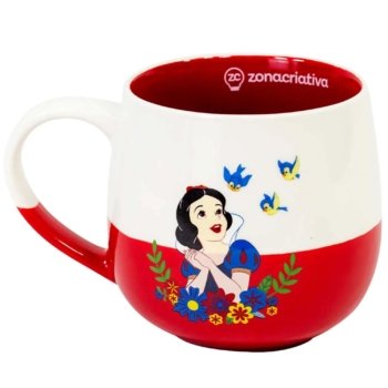 CANECA MAGGIE 400ML BRANCA DE NEVE