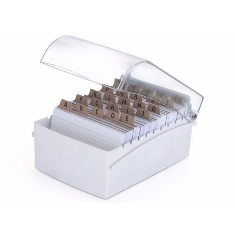 FICHÁRIO DE MESA 6X9 BRANCO - Imagem 2