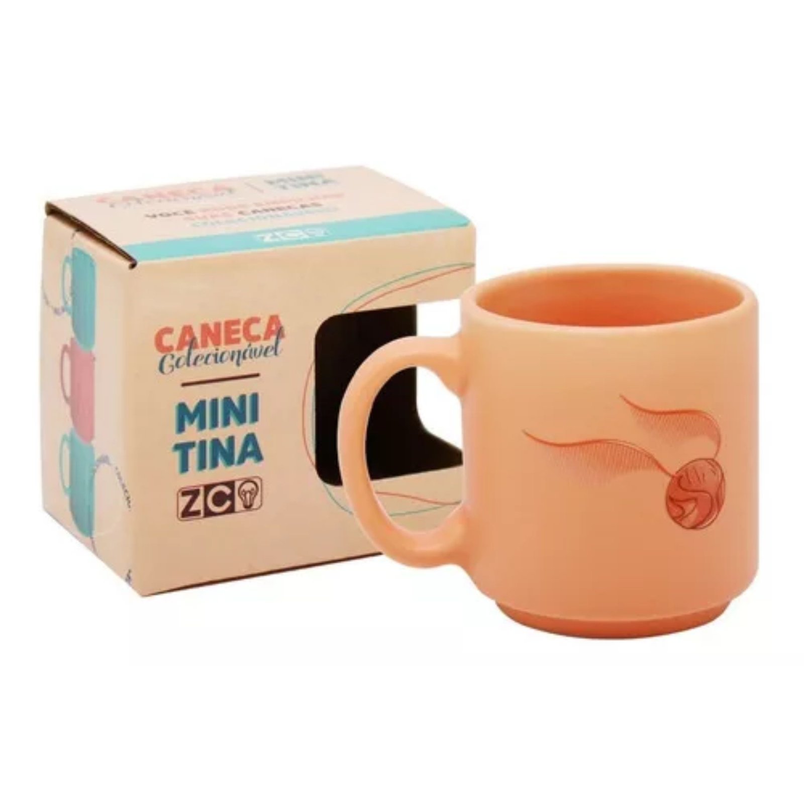 CANECA MINI HARRY POTTER - POMO DE OURO - Imagem 5