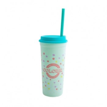 COPO CANUDO SLIM COLORIR