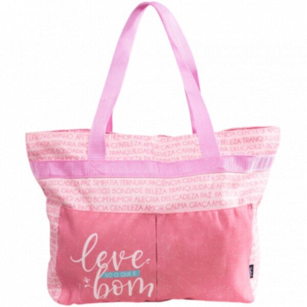 BOLSA DE PRAIA LEVE SÓ O QUE É BOM