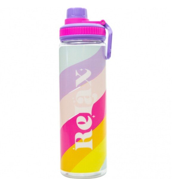 GARRAFA SPORT - FRASES CORES E AMORES - RELAX