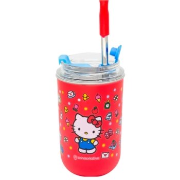 COPO NEO C/CANUDO 300ML H